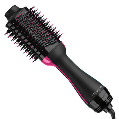 Revlon One-Step Volumizer Hair Dryer & Volumizer Hot Air Brush, Black | Ionic Ceramic Technology, 3 Heat/Speed Settings